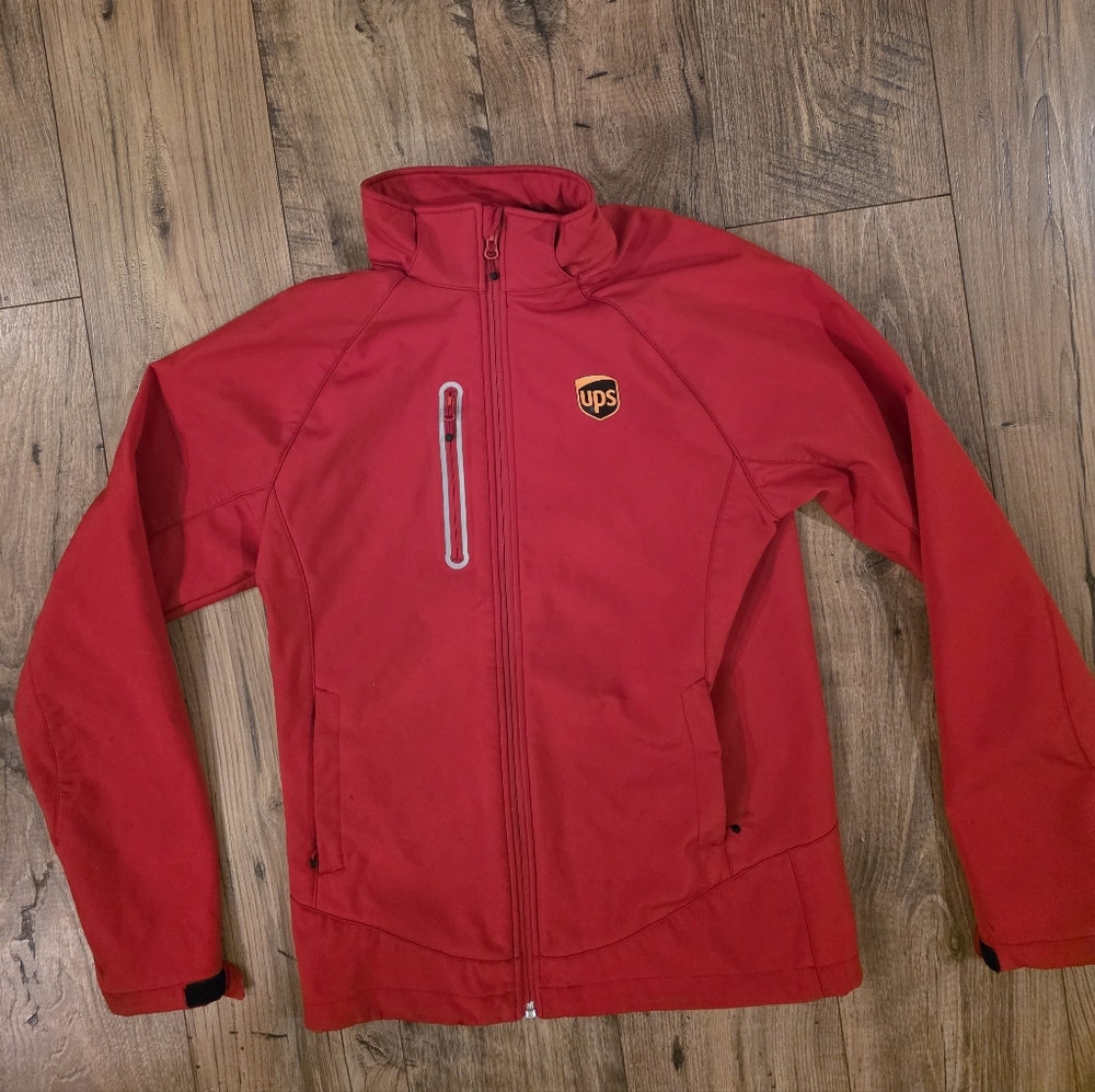 Men's Red Raincoat - Picture 3 of 3